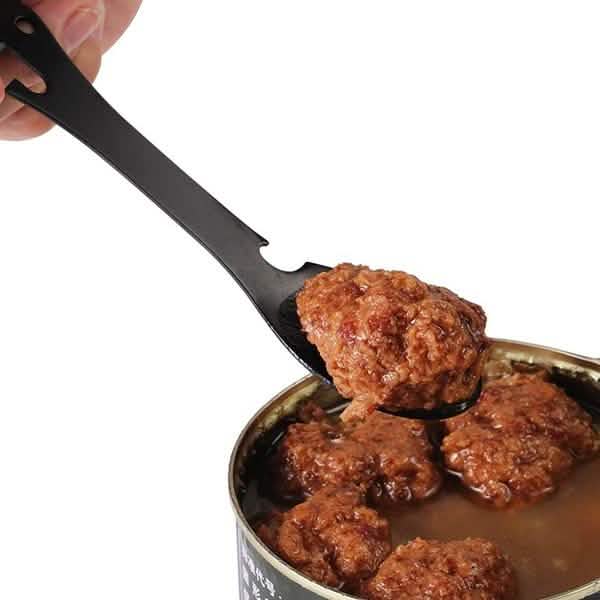 5-in-1 Multifunctional Stainless Steel Fork Knife Spoon Bottle Opener Sports & Outdoors - DailySale