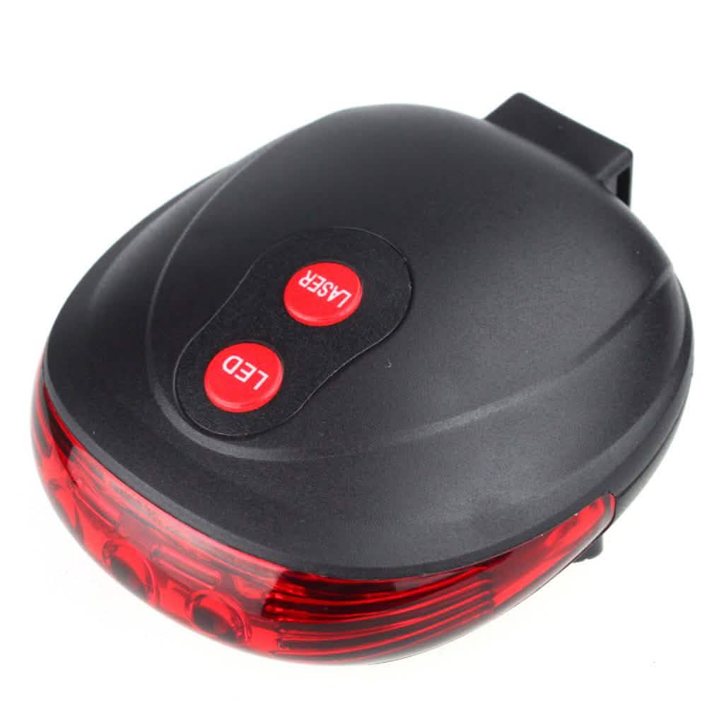 5 LED Rear Bike Safety Light Sports & Outdoors - DailySale