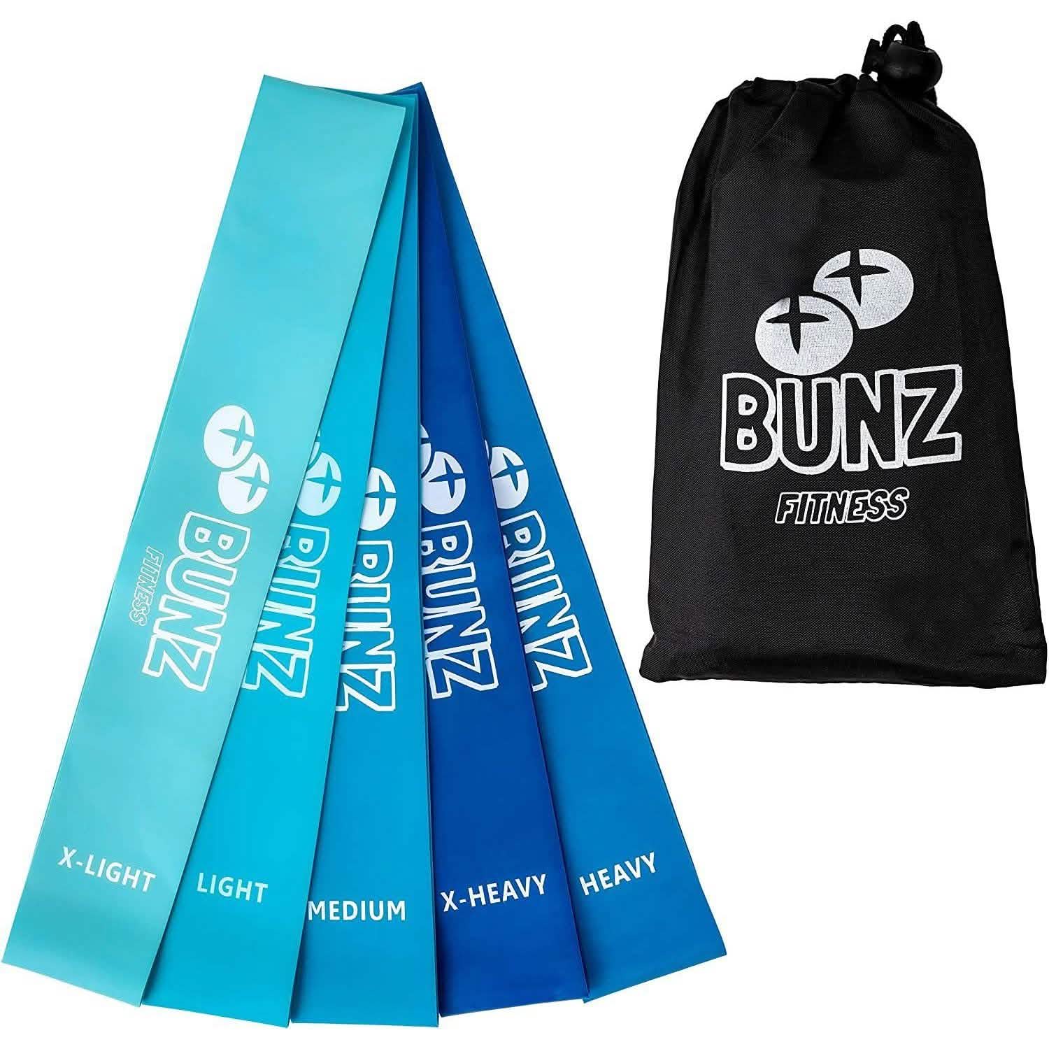 5-Pack: Bunz Fitness Booty Band Fitness - DailySale
