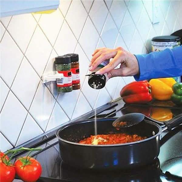 5-Pack: Cabinet Spice Wall Rack Storage Kitchen & Dining - DailySale