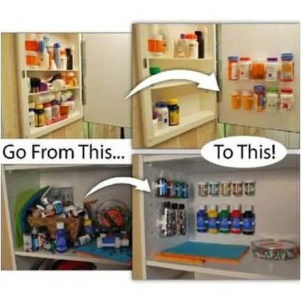 5-Pack: Cabinet Spice Wall Rack Storage Kitchen & Dining - DailySale
