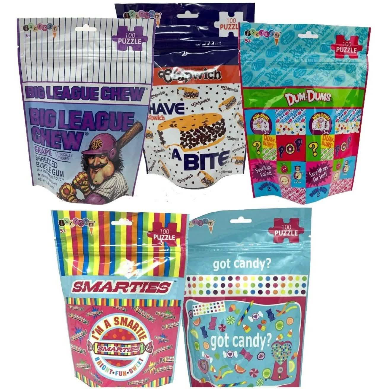 5-Pack: Candy Ice Cream Themed Jigsaw Puzzles Toys & Hobbies - DailySale