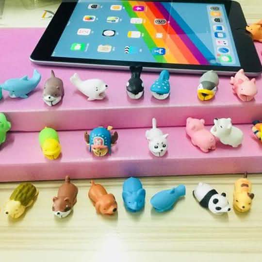 5-Pack: Chompy Animals Cord Protector Gadgets & Accessories - DailySale