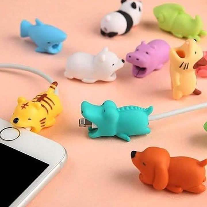 5-Pack: Chompy Animals Cord Protector Gadgets & Accessories - DailySale