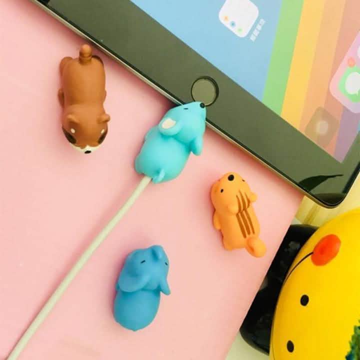 5-Pack: Chompy Animals Cord Protector Gadgets & Accessories - DailySale
