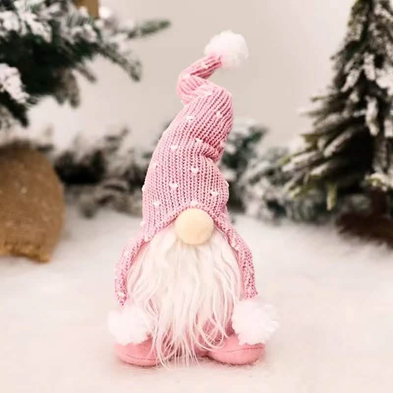 5-Pack: Christmas Gnome Plush Doll Holiday Decor & Apparel - DailySale