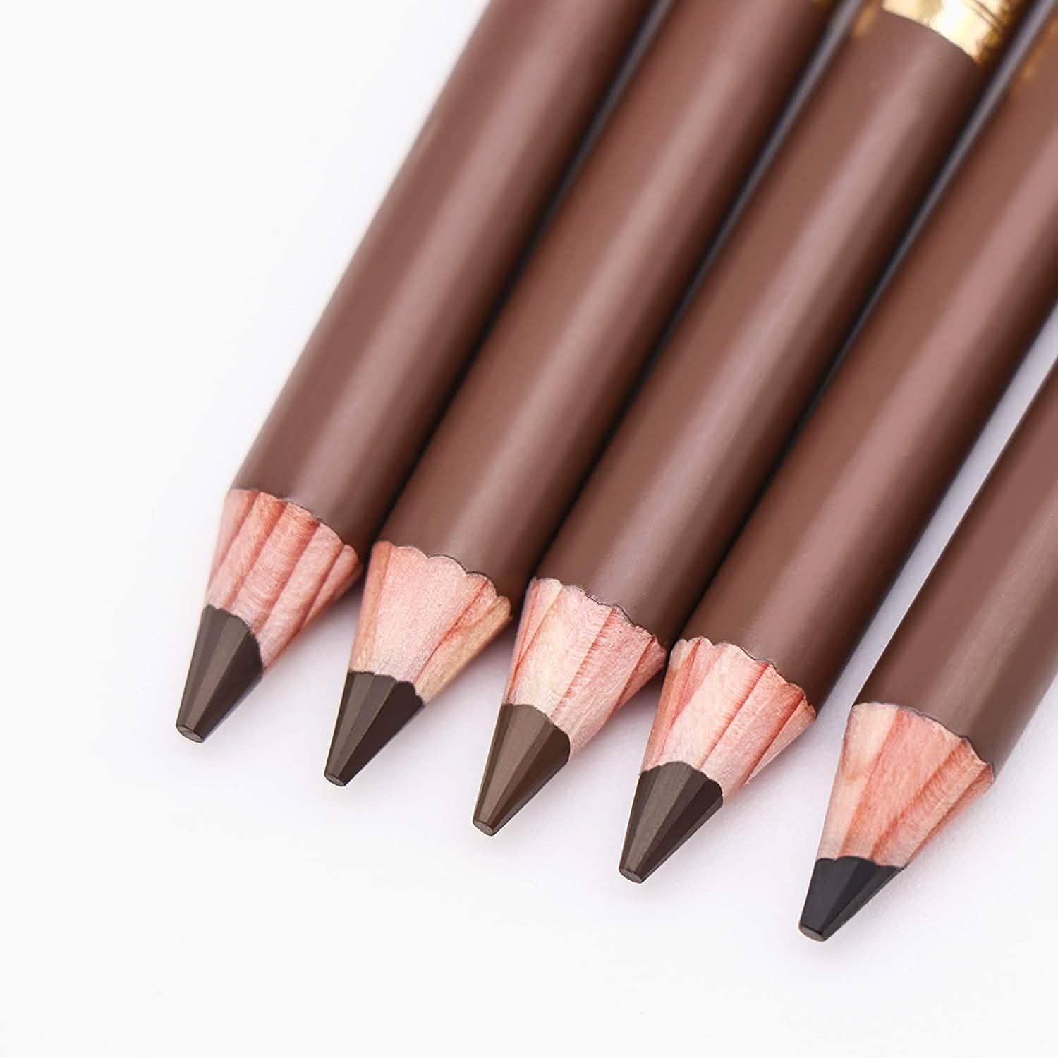 5-Pack: Eyebrow Pencil Longlasting Waterproof Durable Liner Beauty & Personal Care - DailySale