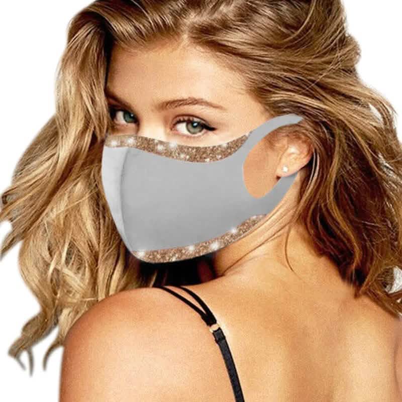 5-Pack: Fashion Bling Sequined Masks Face Masks & PPE - DailySale