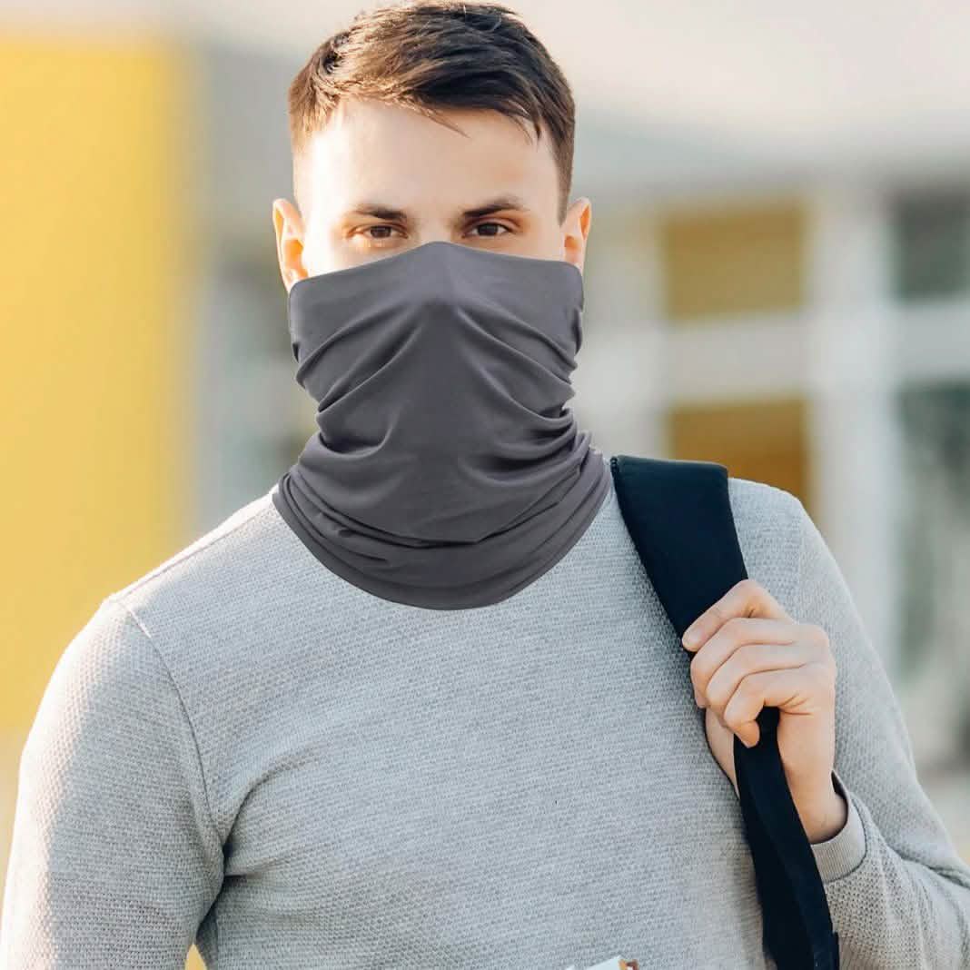 5-Pack: Washable And Reusable Face Mask Bandana and Neck Gaiter Face Masks & PPE - DailySale