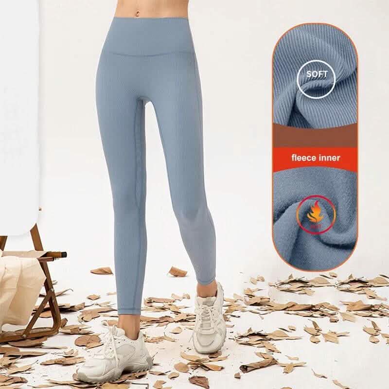 5-Pack: Women’s Fleece Lined High Waist Leggings Women's Bottoms - DailySale