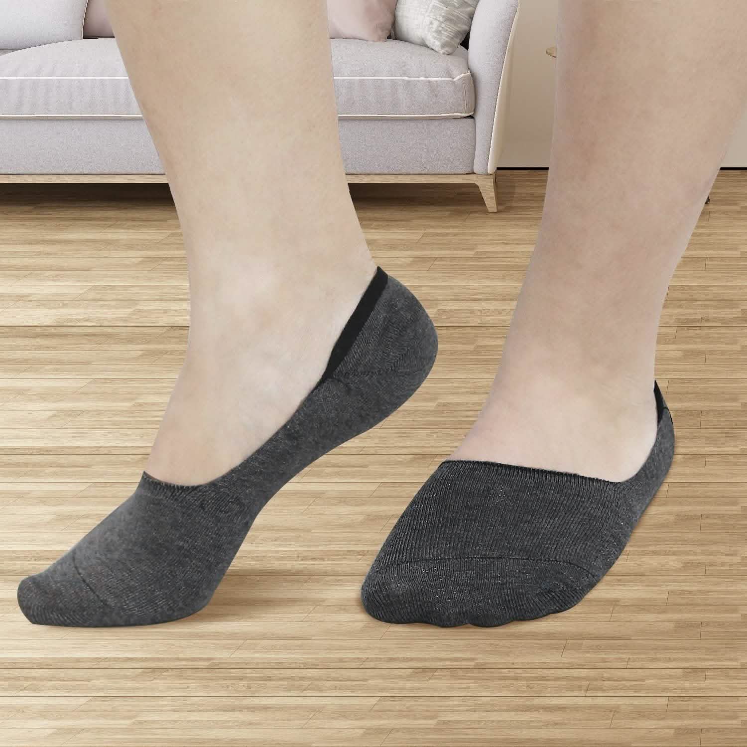 5-Pairs: Breathable No Show Boat Socks Non-Slip Women's Accessories - DailySale