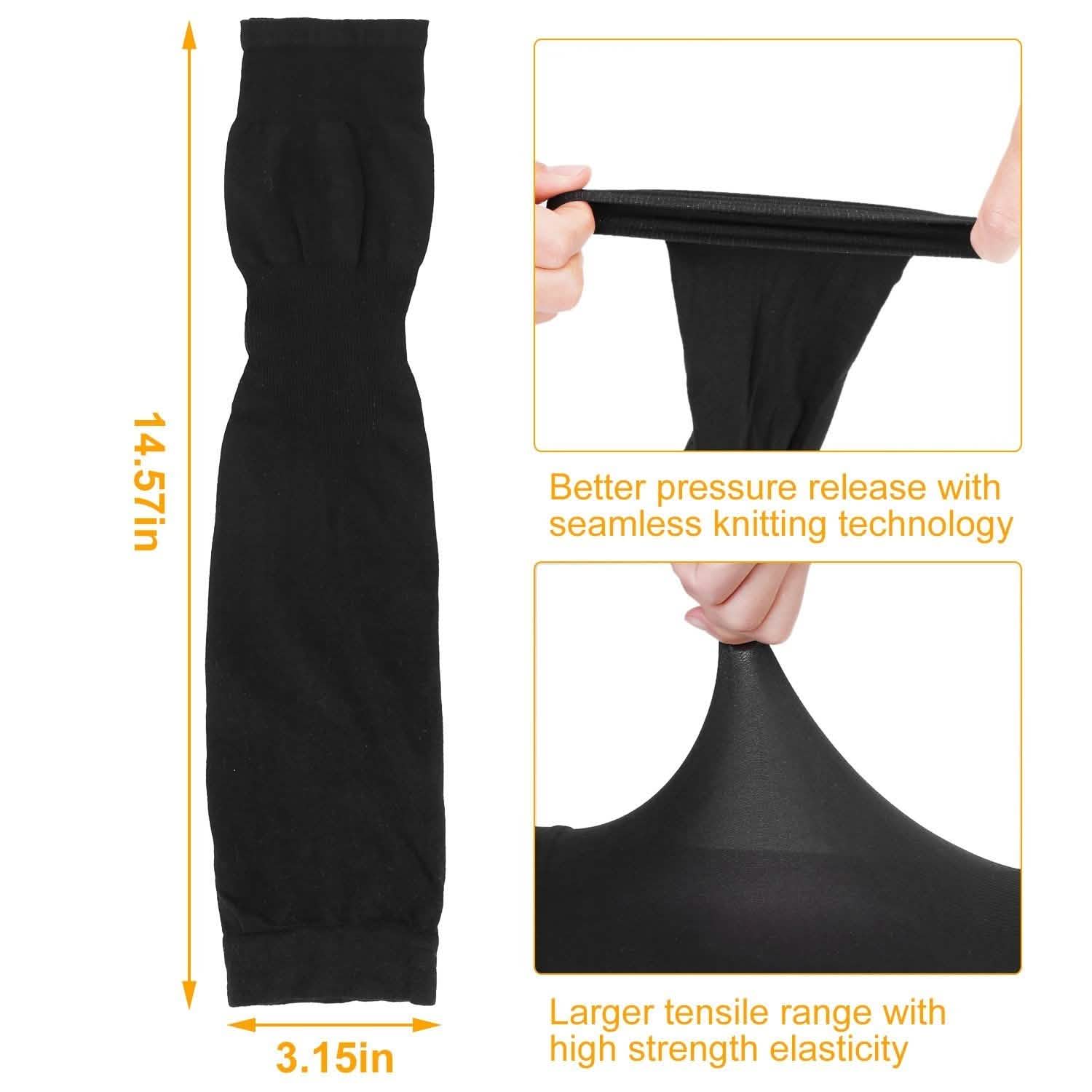 5-Pairs: Cooling Arm Sleeve Anti-UV Sun Protection Sports & Outdoors - DailySale