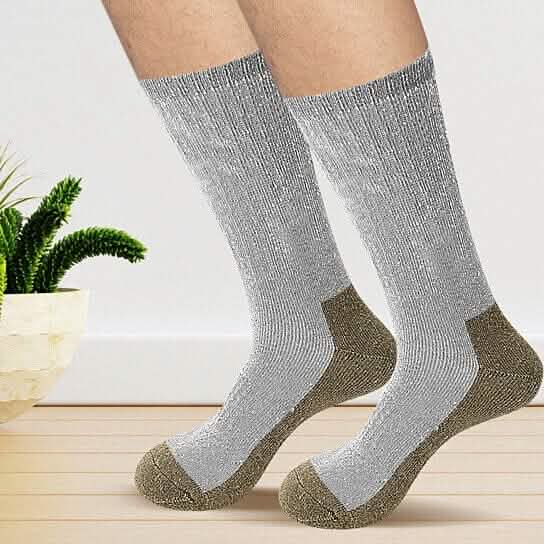 5-Pairs: Men's Warm Thick Merino Lamb Wool Socks for Winter Cold Weathers Men's Shoes & Accessories - DailySale