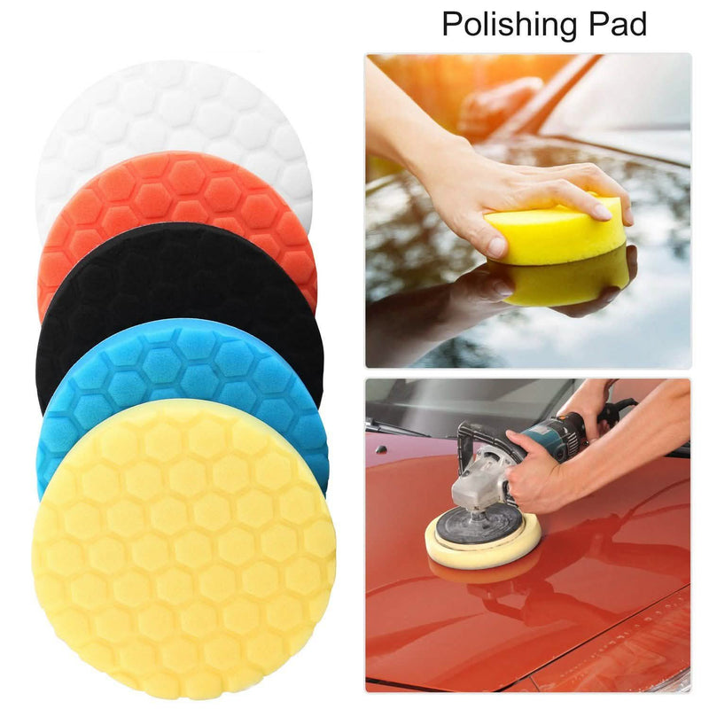 5-Piece: Car Polishing Sponge Pads Automotive - DailySale