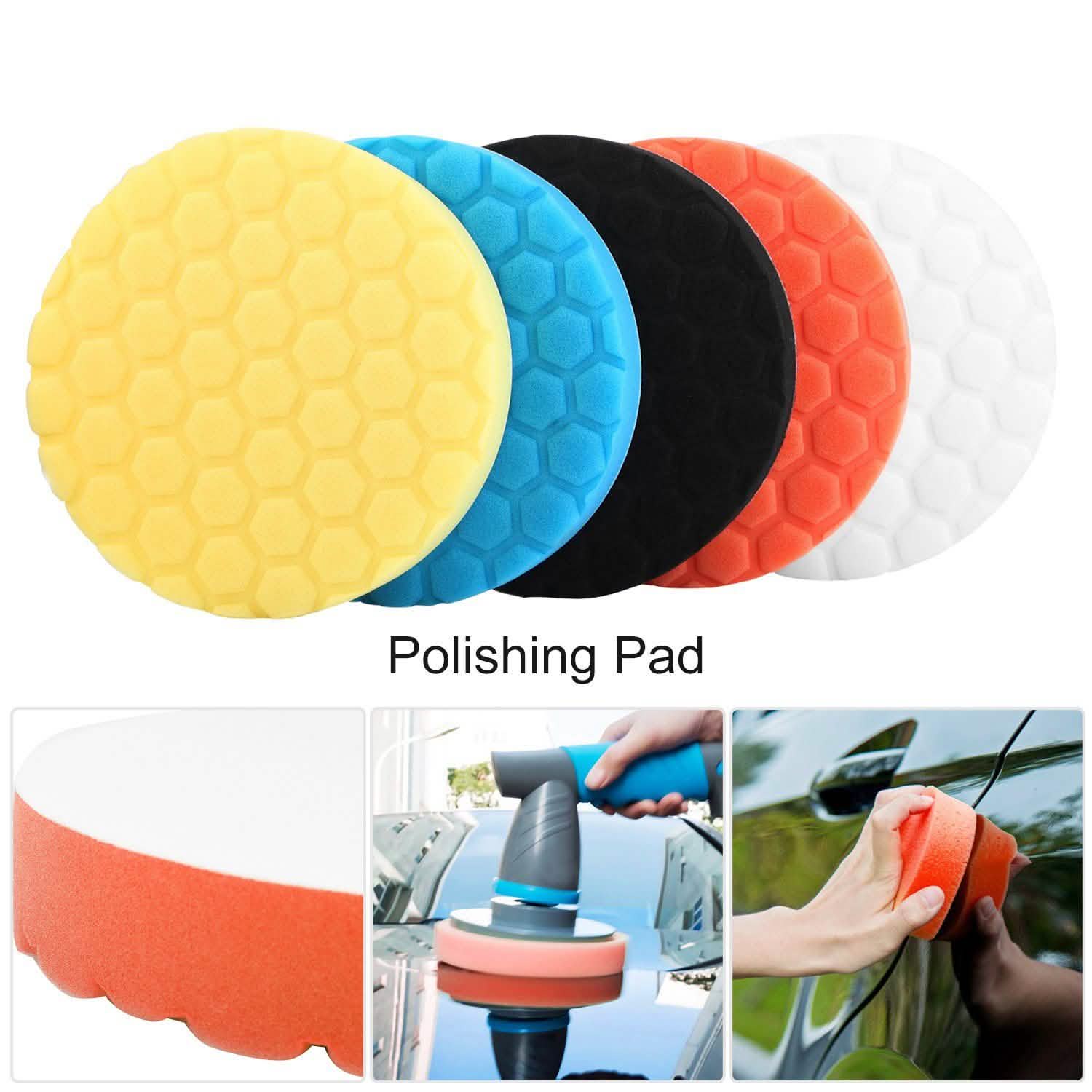 5-Piece: Car Polishing Sponge Pads Automotive - DailySale