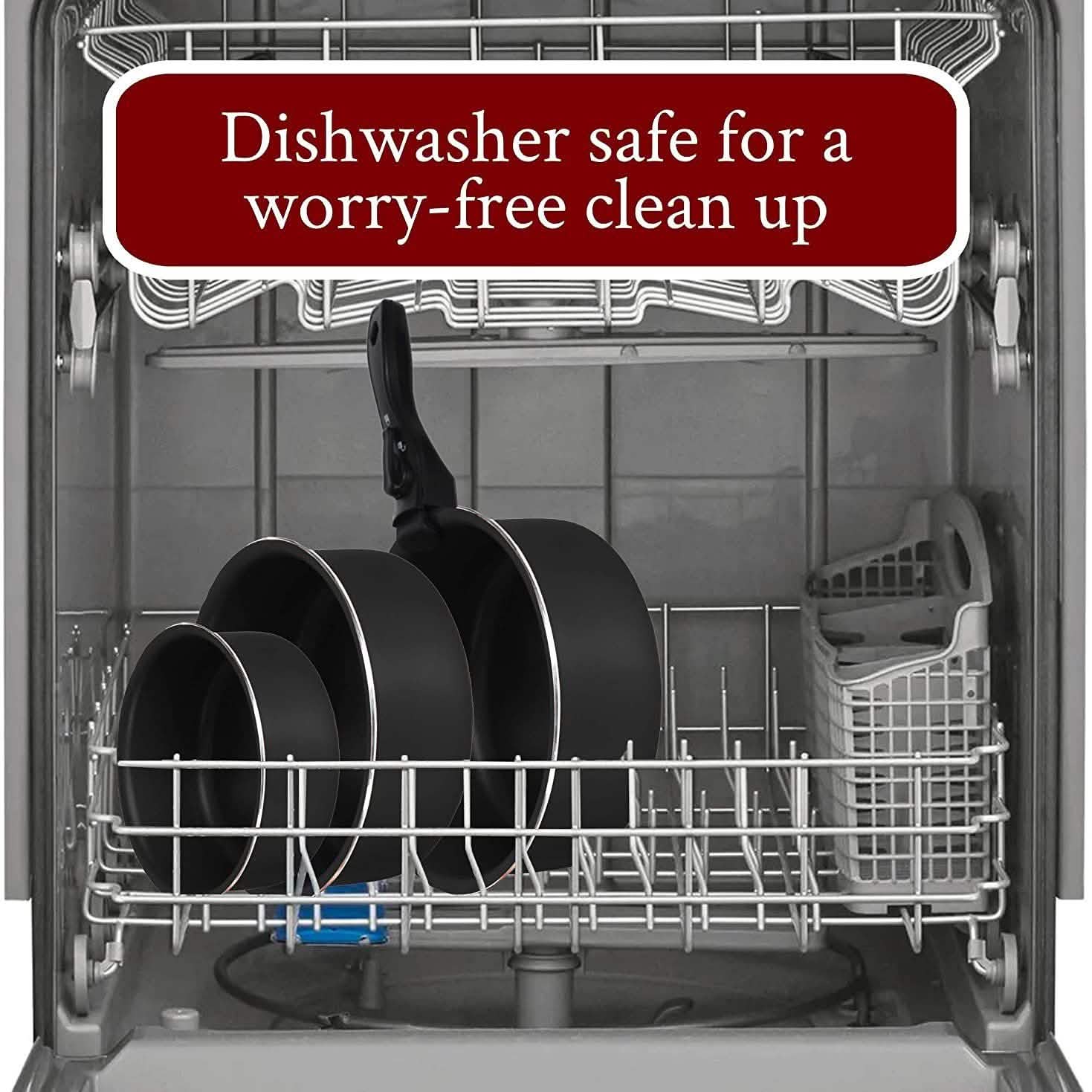 5-Piece: Chef's Star Nonstick Cooking Pot Set Kitchen & Dining - DailySale