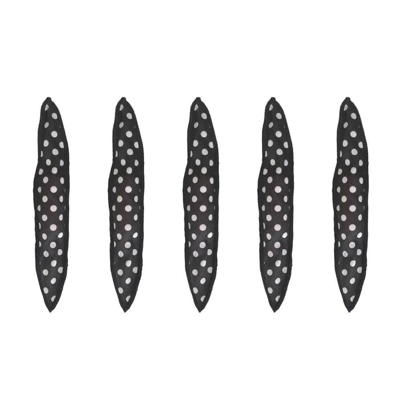 5-Piece: Hair Twist Curler Set Beauty & Personal Care Black - DailySale