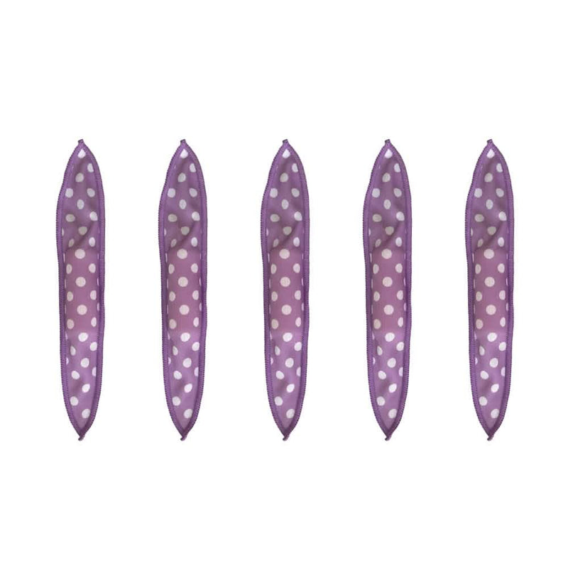 5-Piece: Hair Twist Curler Set Beauty & Personal Care Purple - DailySale