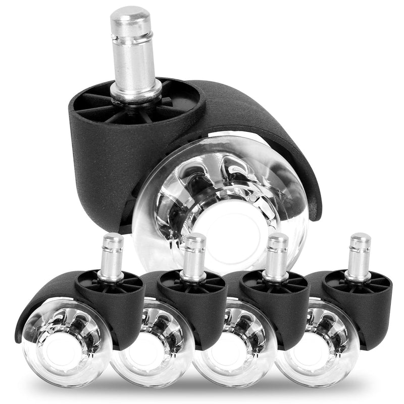 5-Piece: Office Chair Wheels Replacement Everything Else - DailySale