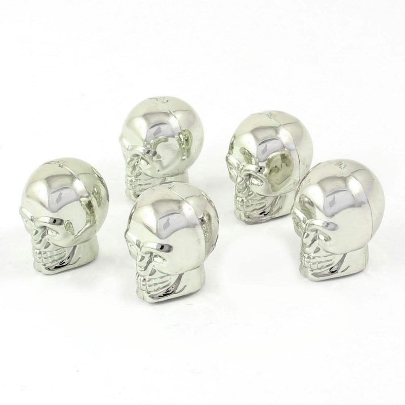 5-Piece Set: Skull Bike Valve Covers Sports & Outdoors - DailySale