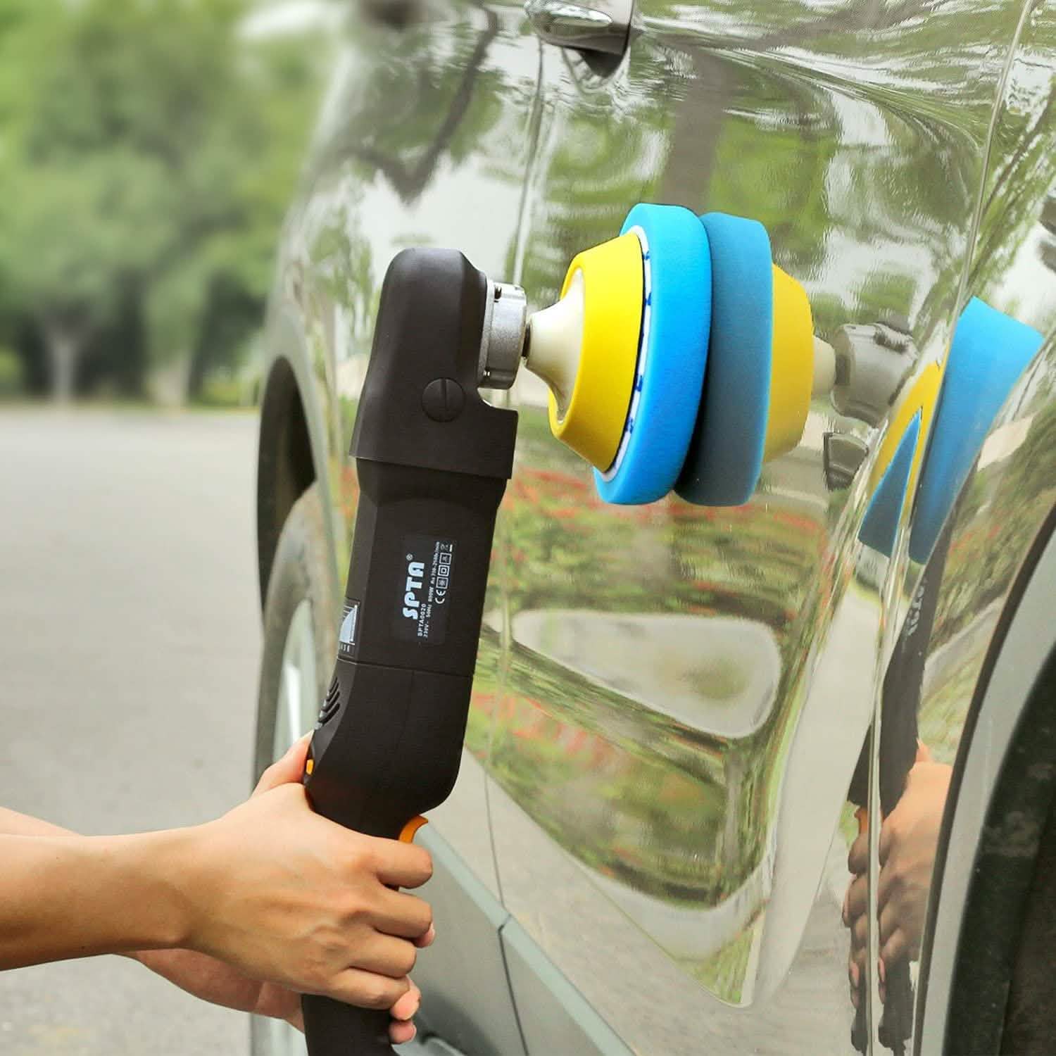 5-Pieces: Buffing Polishing Sponge Pads for Car Automotive - DailySale