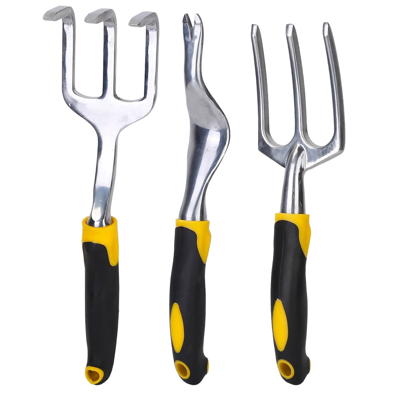 5-Pieces Set: Heavy Duty Garden Tool Set with Non-Slip Handle Garden & Patio - DailySale