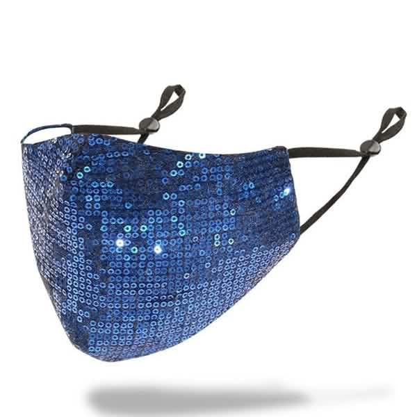 5-Pieces: Women Diamond Anti-Dust Mask Blue - DailySale