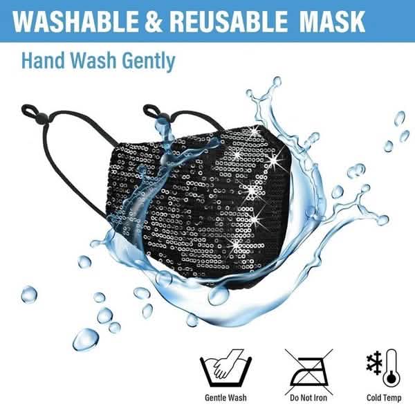 5-Pieces: Women Diamond Anti-Dust Mask - DailySale