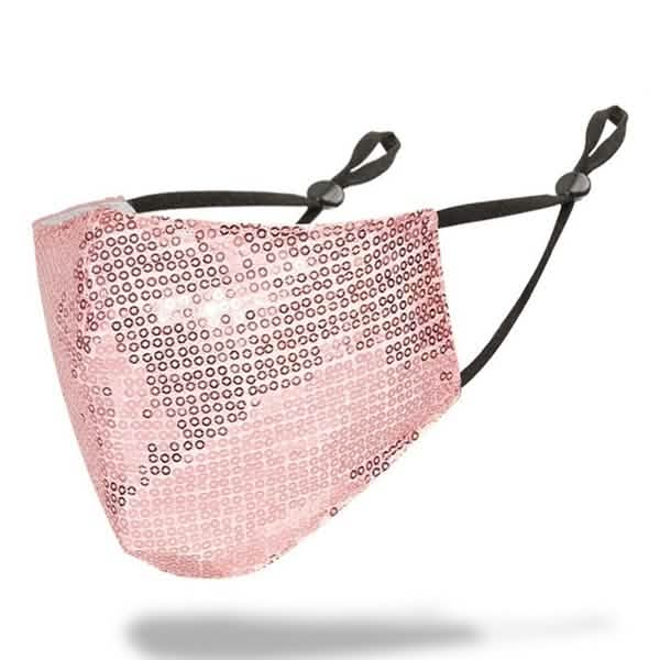 5-Pieces: Women Diamond Anti-Dust Mask Pink - DailySale