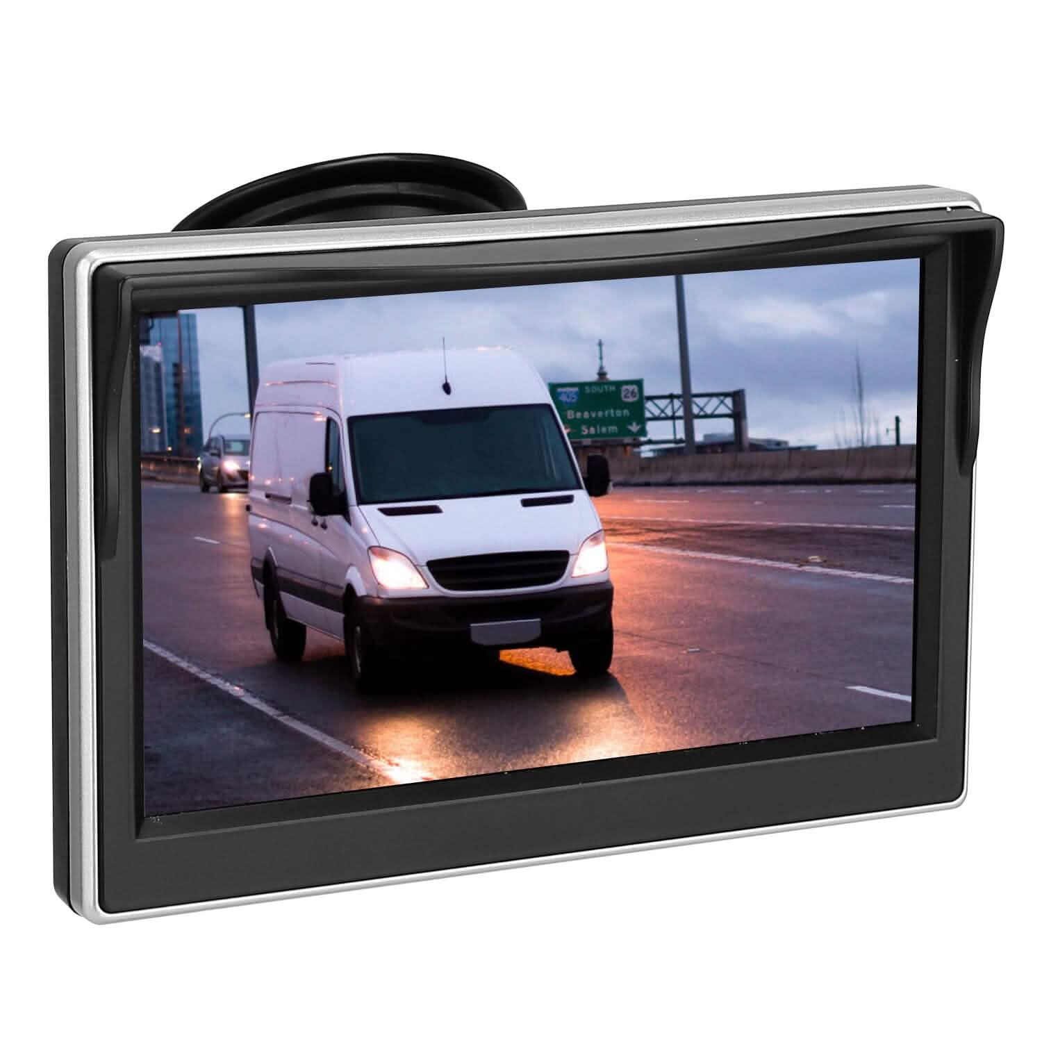 5" Screen Backup Camera Monitor Kit