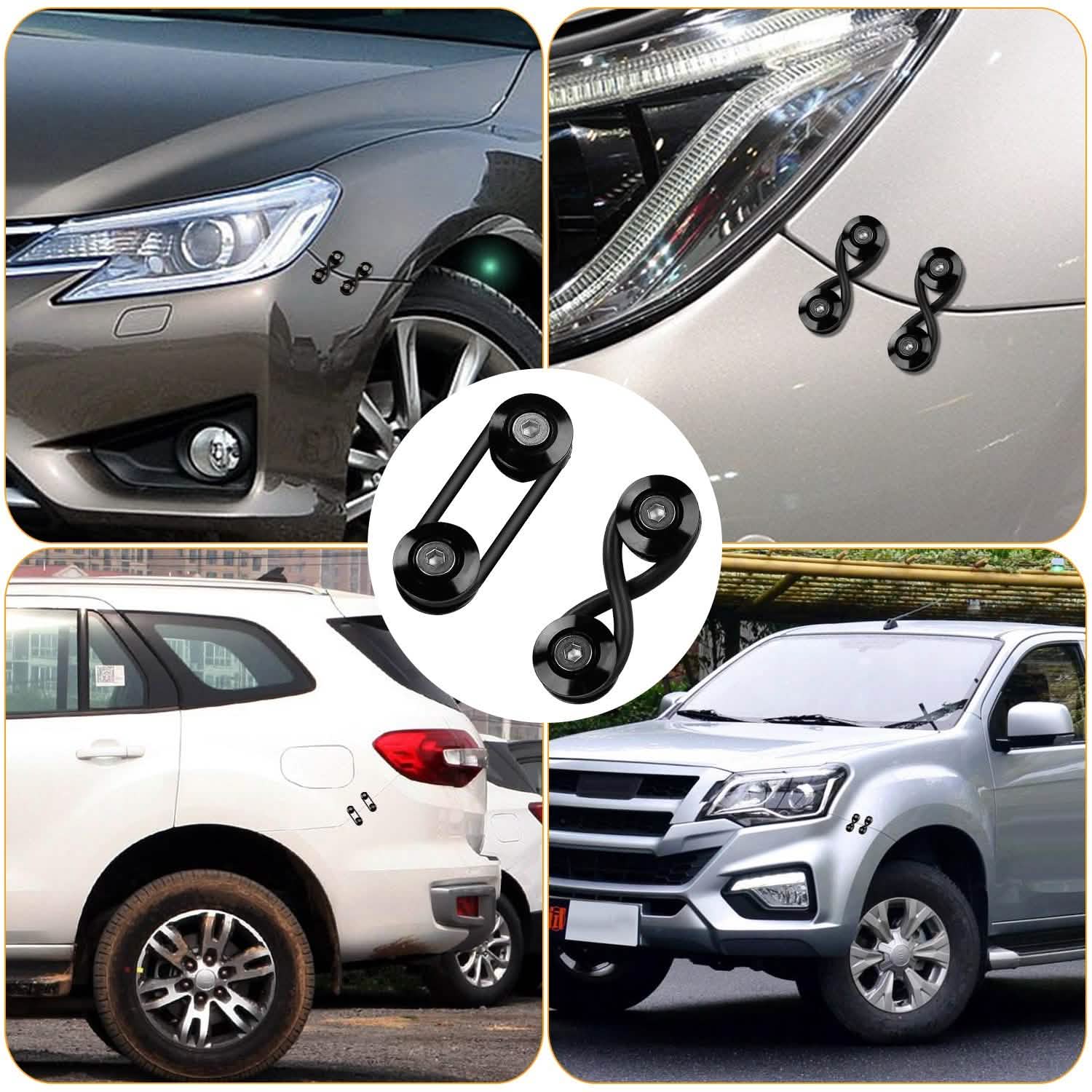 5-Set: Car Quick Release Bumper Fasteners Automotive - DailySale