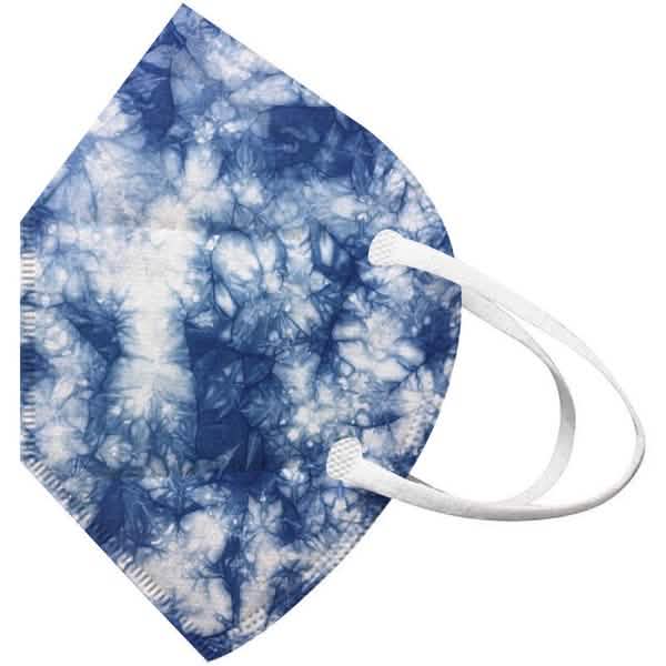 50-Pack: 5-Layer KN95 Mouth Masks Face Masks & PPE Blue/White - DailySale