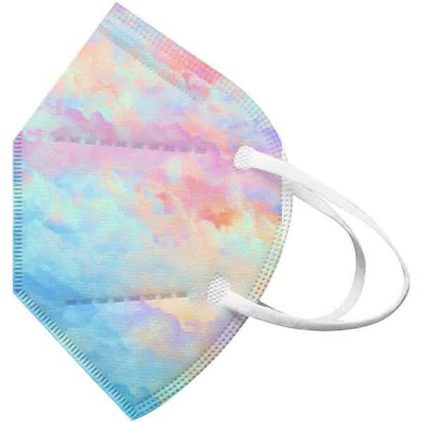 50-Pack: 5-Layer KN95 Mouth Masks Face Masks & PPE Multicolor - DailySale