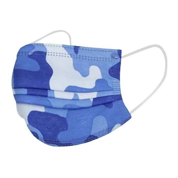 50-Pack: Camo Disposable Non-Medical 3-Ply Face Mask Face Masks & PPE - DailySale