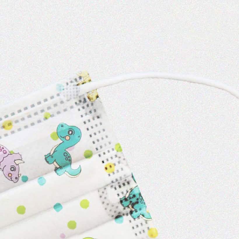 50-Pack: Disposable Face Mask For Kids Face Masks & PPE - DailySale