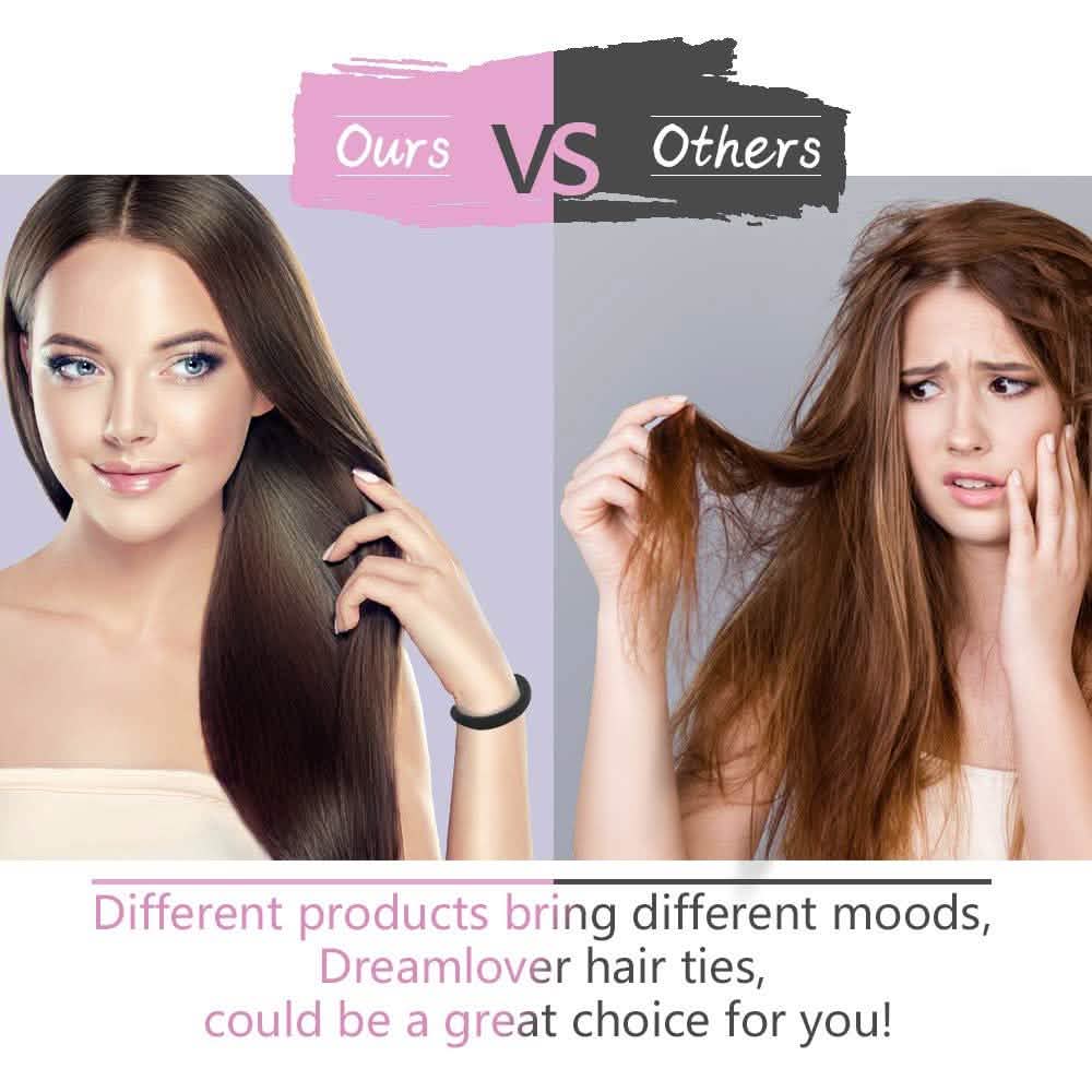 50-Pack: Dreamlover Black Hair Bands Beauty & Personal Care - DailySale