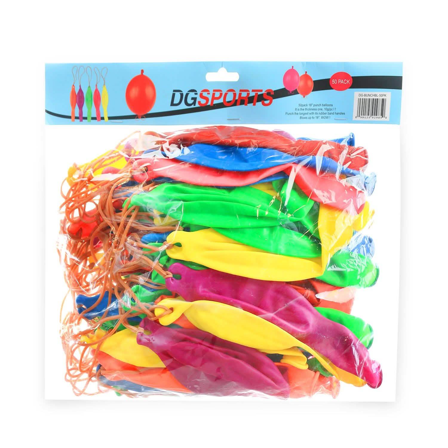 50-Pack: Jumbo Punching Ball Balloons for Parties Toys & Hobbies - DailySale