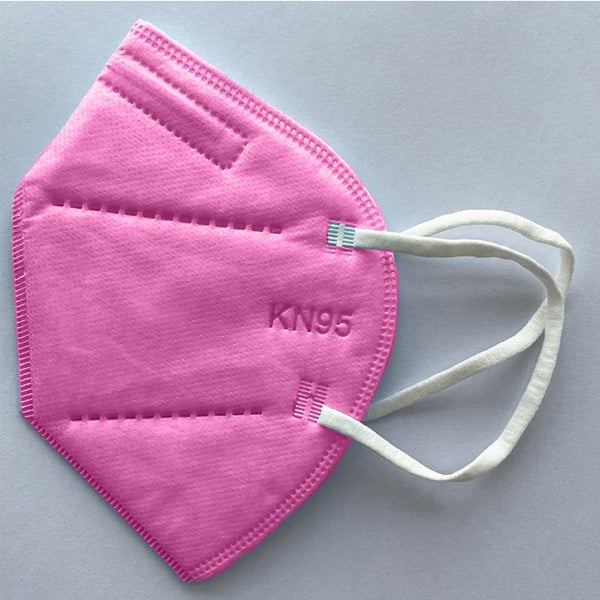 50-Pack: Kid Sized KN95 Face Mask Face Masks & PPE Pink - DailySale