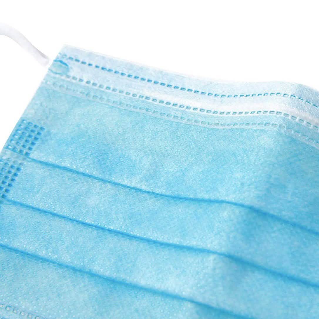 50-Pack or 100-Pack of 3 Layer Disposable Protective Face Masks Face Masks & PPE - DailySale