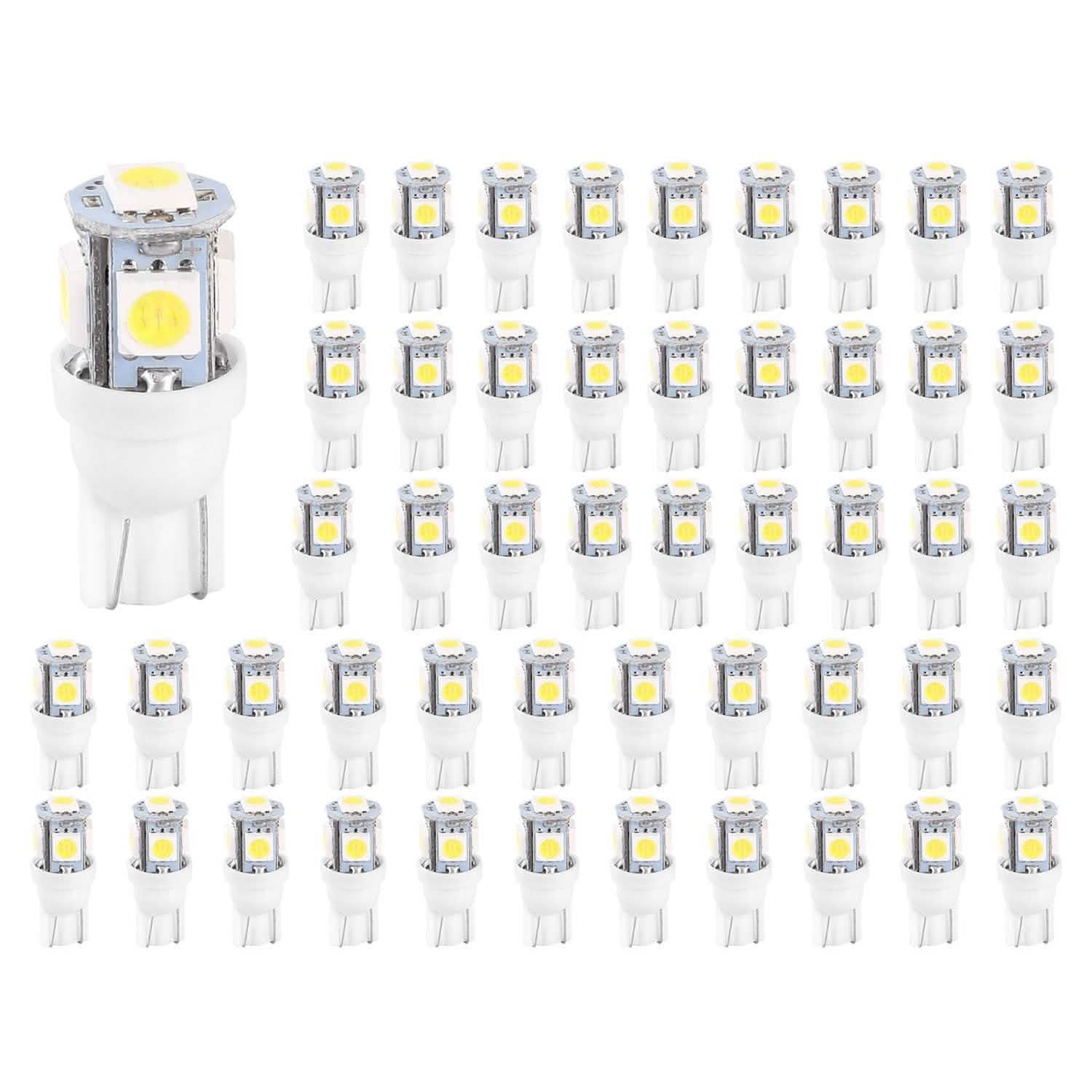 50-Piece: LED Car Light Bulbs Automotive - DailySale