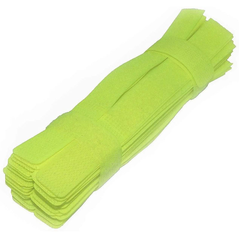 50-Pieces: Cable Ties Reusable Fastening Wire Organizer Cord Rope Holder 7 Inch Batteries & Electrical Green - DailySale
