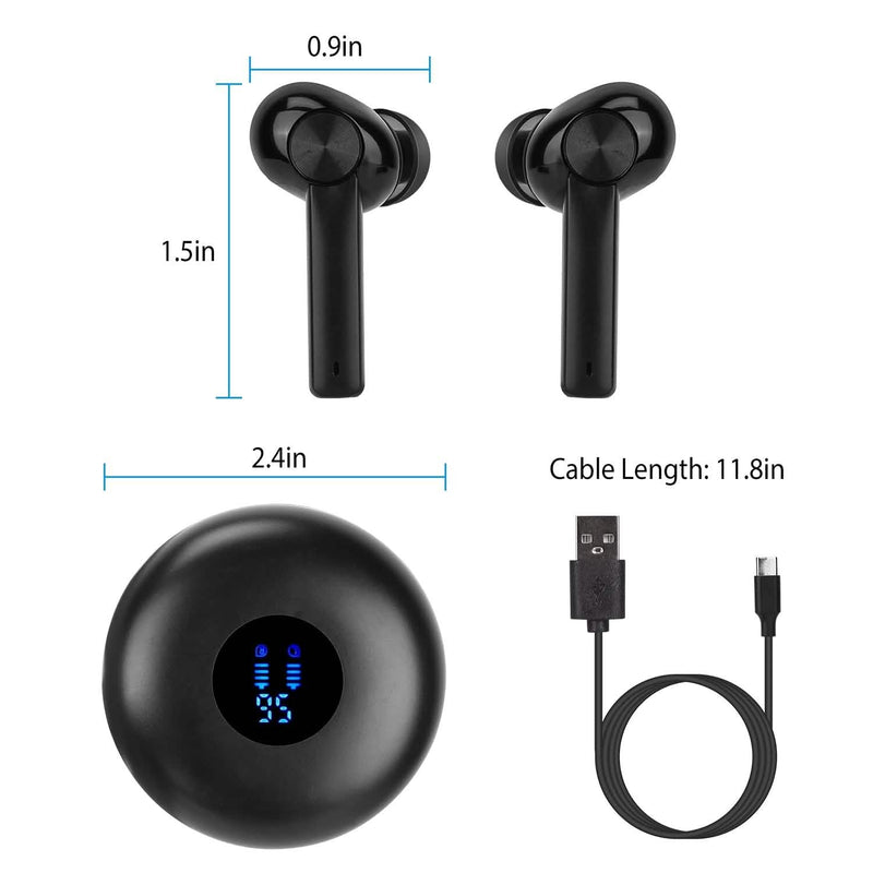 5.0 TWS Wireless Earbuds Headphones & Audio - DailySale