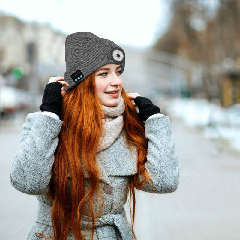 5.0 Wireless Beanie Hat with 3 Lighting Modes Women's Shoes & Accessories - DailySale