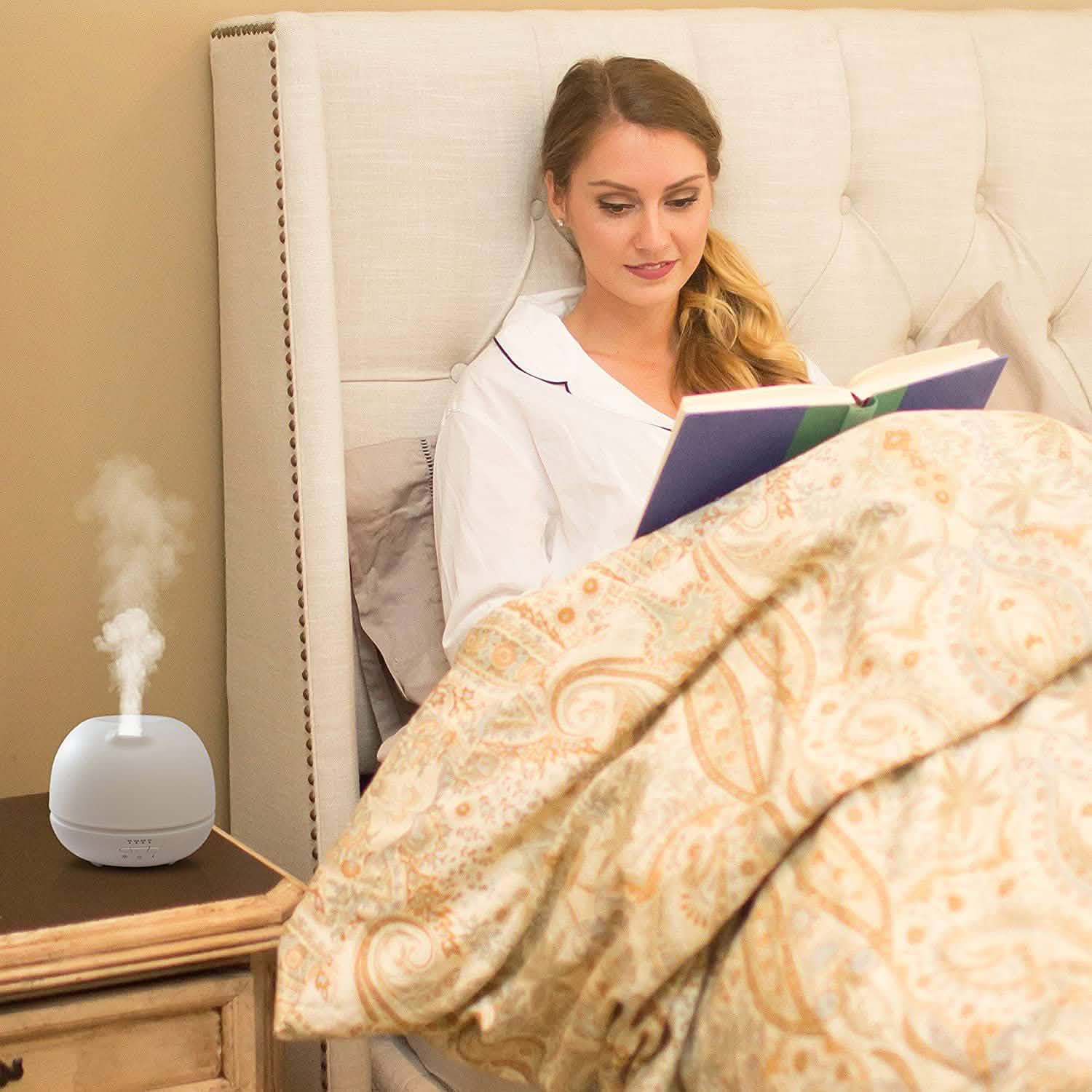 500 ML Cool Mist Aromatherapy Essential Oil Diffuser Wellness & Fitness - DailySale