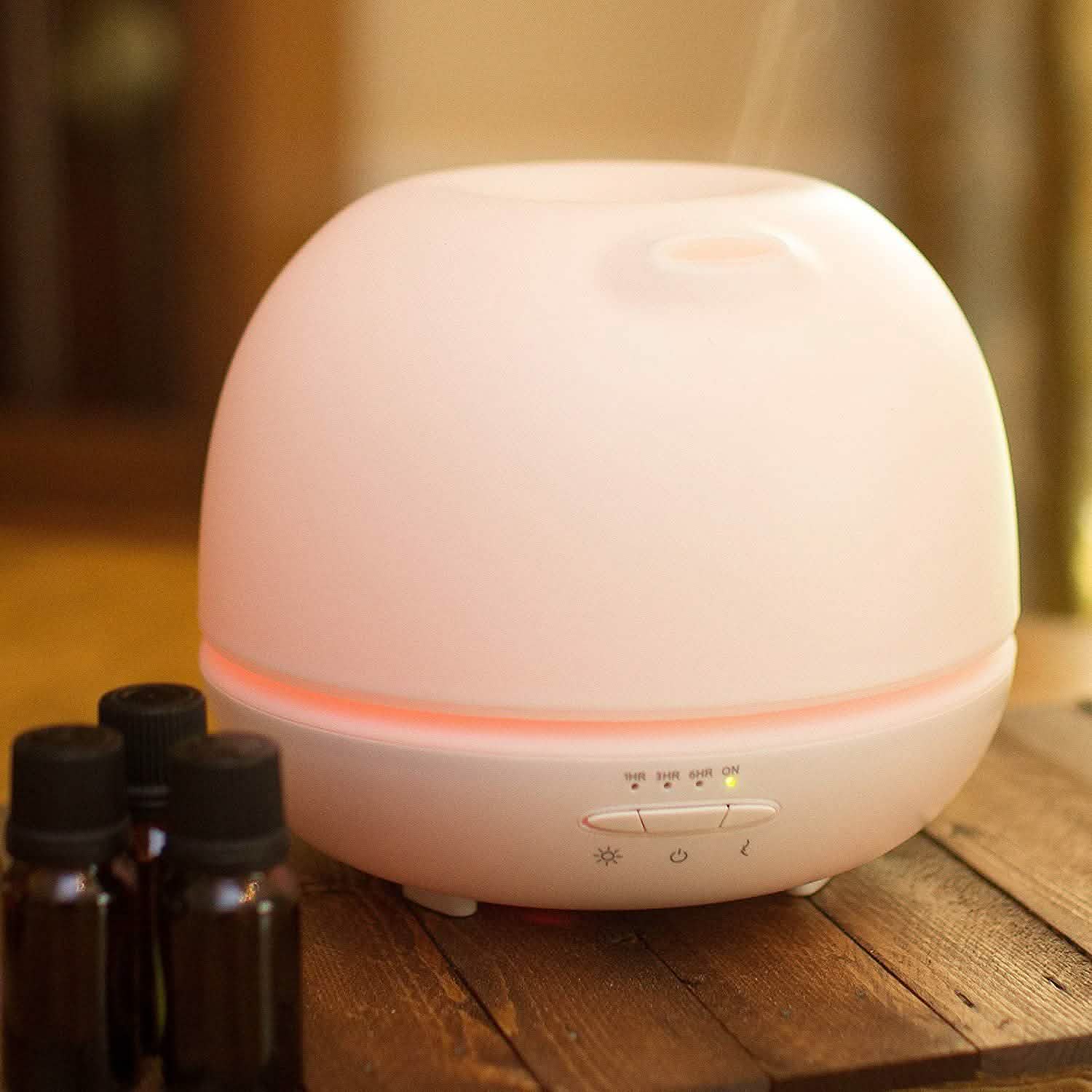 500 ML Cool Mist Aromatherapy Essential Oil Diffuser Wellness & Fitness - DailySale
