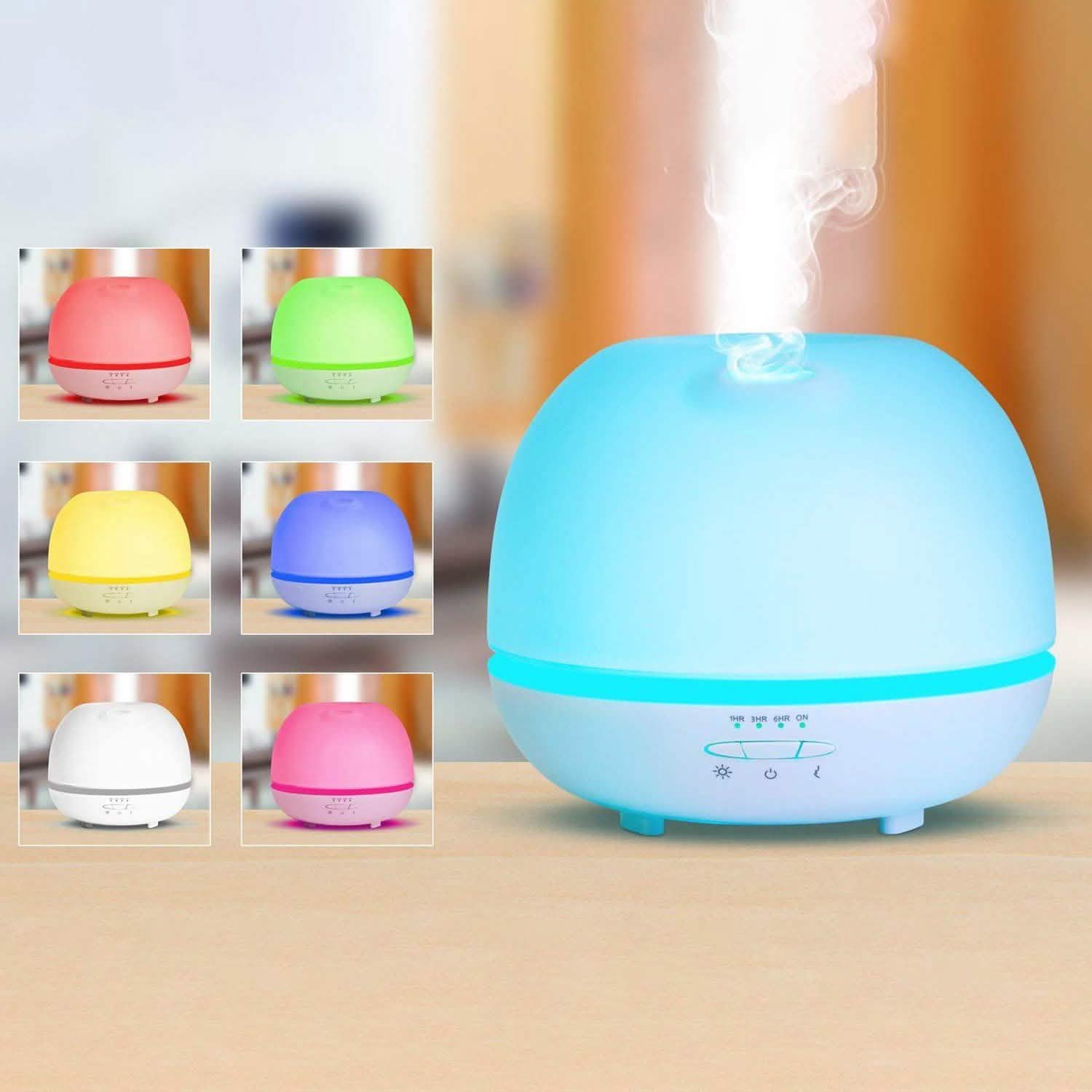 500 ML Cool Mist Aromatherapy Essential Oil Diffuser Wellness & Fitness - DailySale