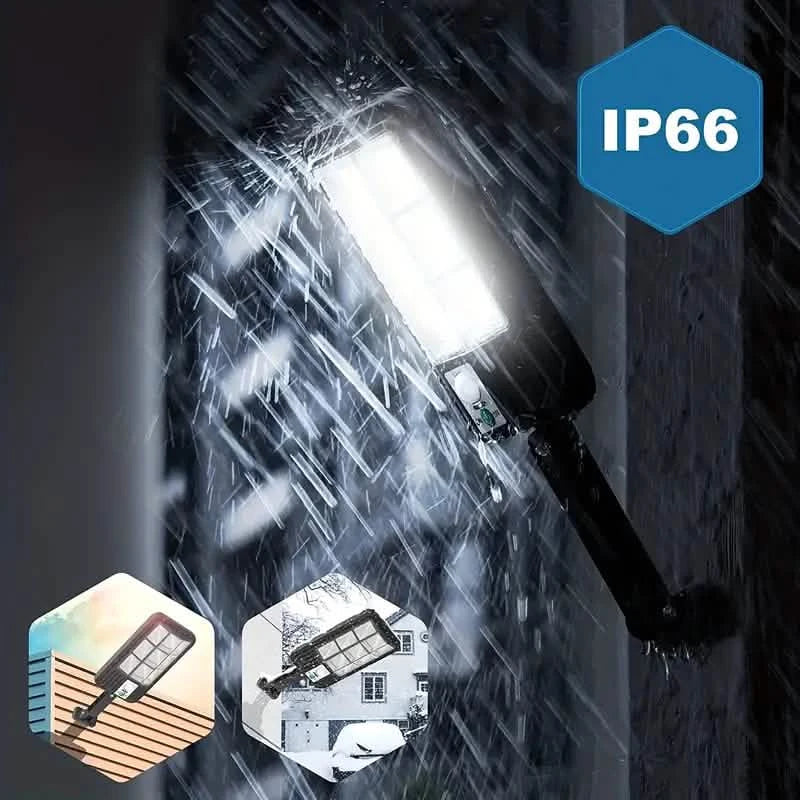 , 5000LM Solar Flood Light Dusk To Dawn, Solar Powered Outdoor Lights With Security Motion Sensor Outdoor Lighting - DailySale