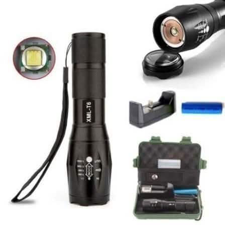 5000LM XM-L T6 LED Tactical Flashlight Tactical - DailySale