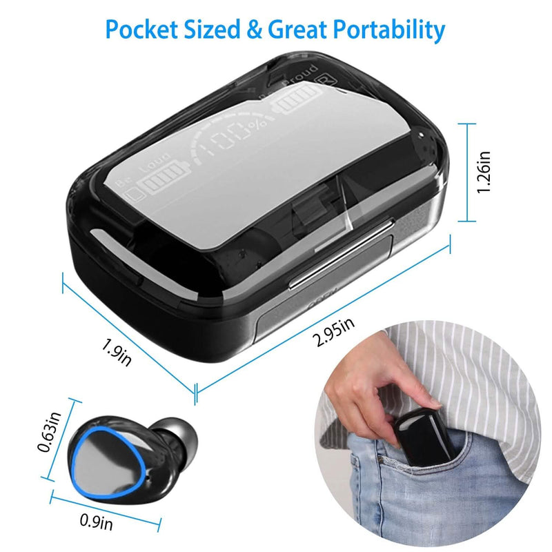 5.1 TWS Wireless Earbuds Touch Control Headphone Headphones - DailySale