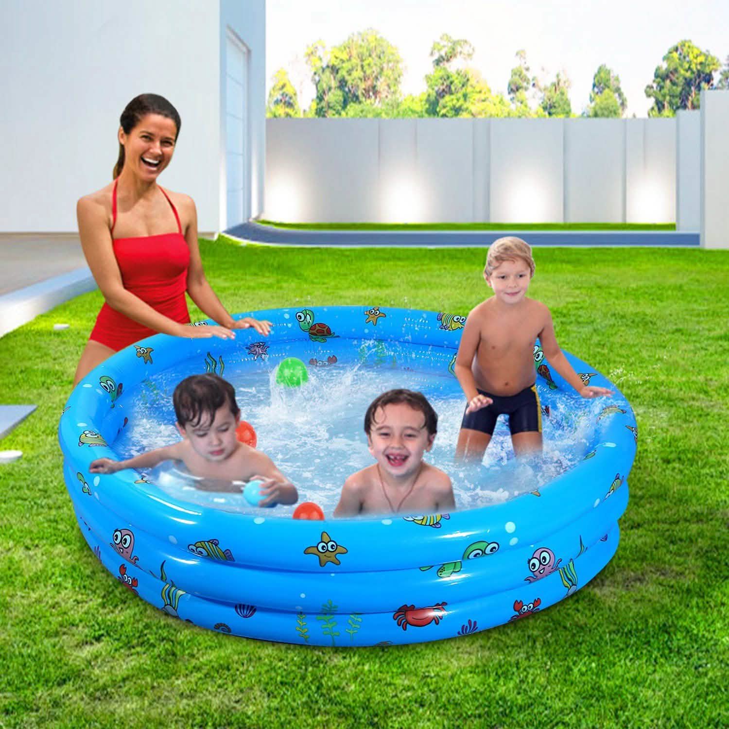 51x13" Inflatable Swimming Pool Sports & Outdoors - DailySale